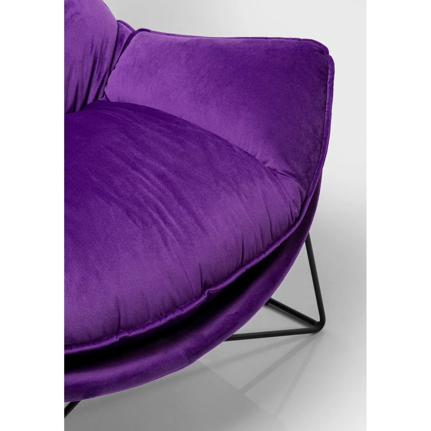 KARE Design Fauteuil Avec Tabouret Snuggle (2/Parts)