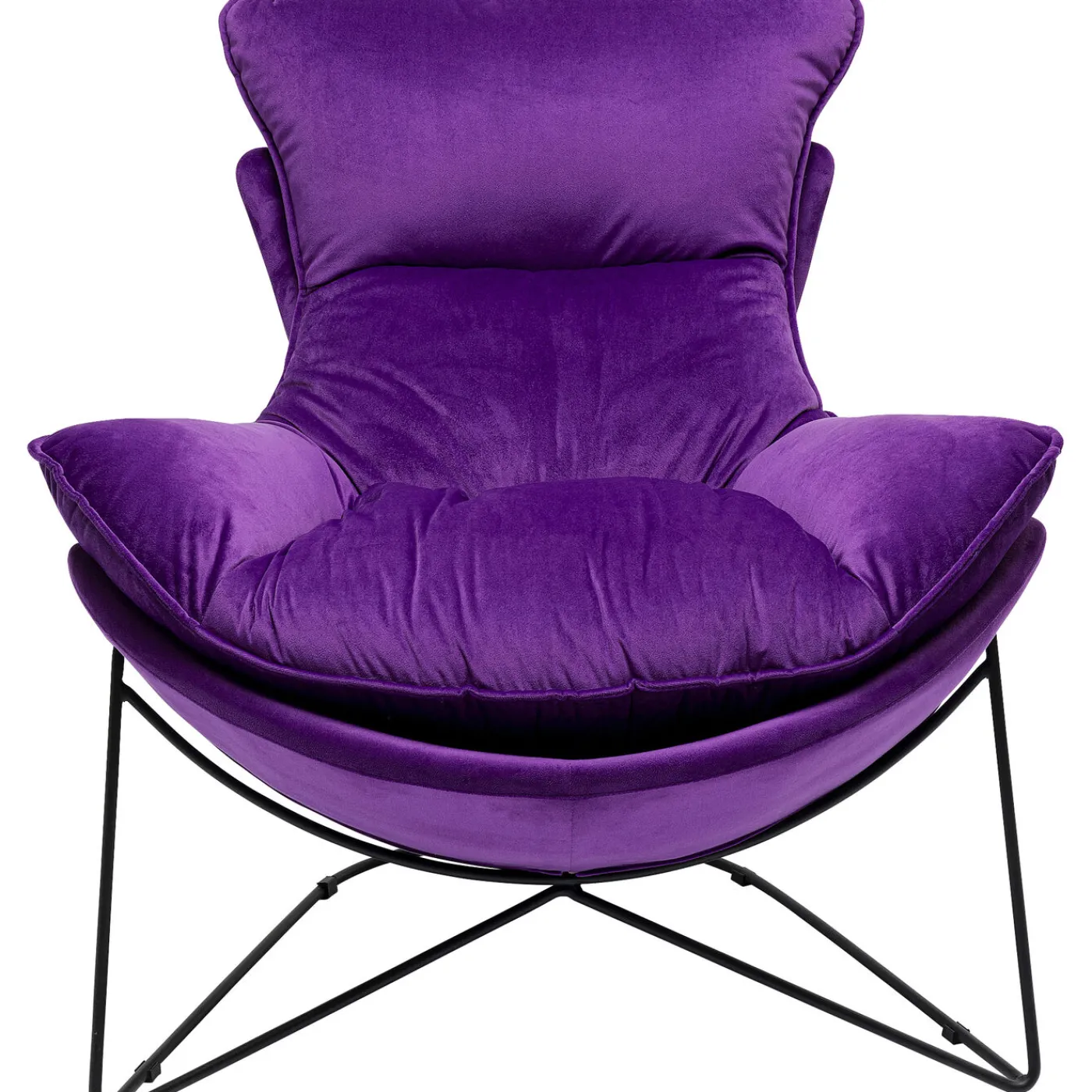 KARE Design Fauteuil Avec Tabouret Snuggle (2/Parts)