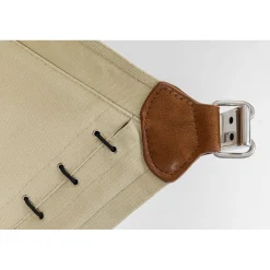 KARE Design Fauteuil Avec Tabouret Washington Marron