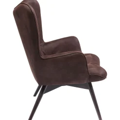 KARE Design Fauteuil Black Angels Wings Marron Econo