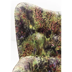 KARE Design Fauteuil Black Vicky Jungle Vert