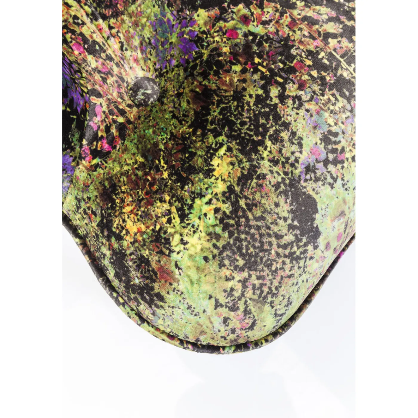 KARE Design Fauteuil Black Vicky Jungle Vert