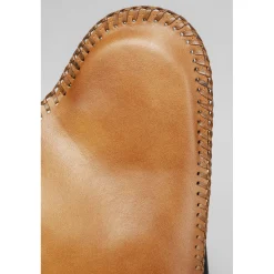 KARE Design Fauteuil California Cuir Marron