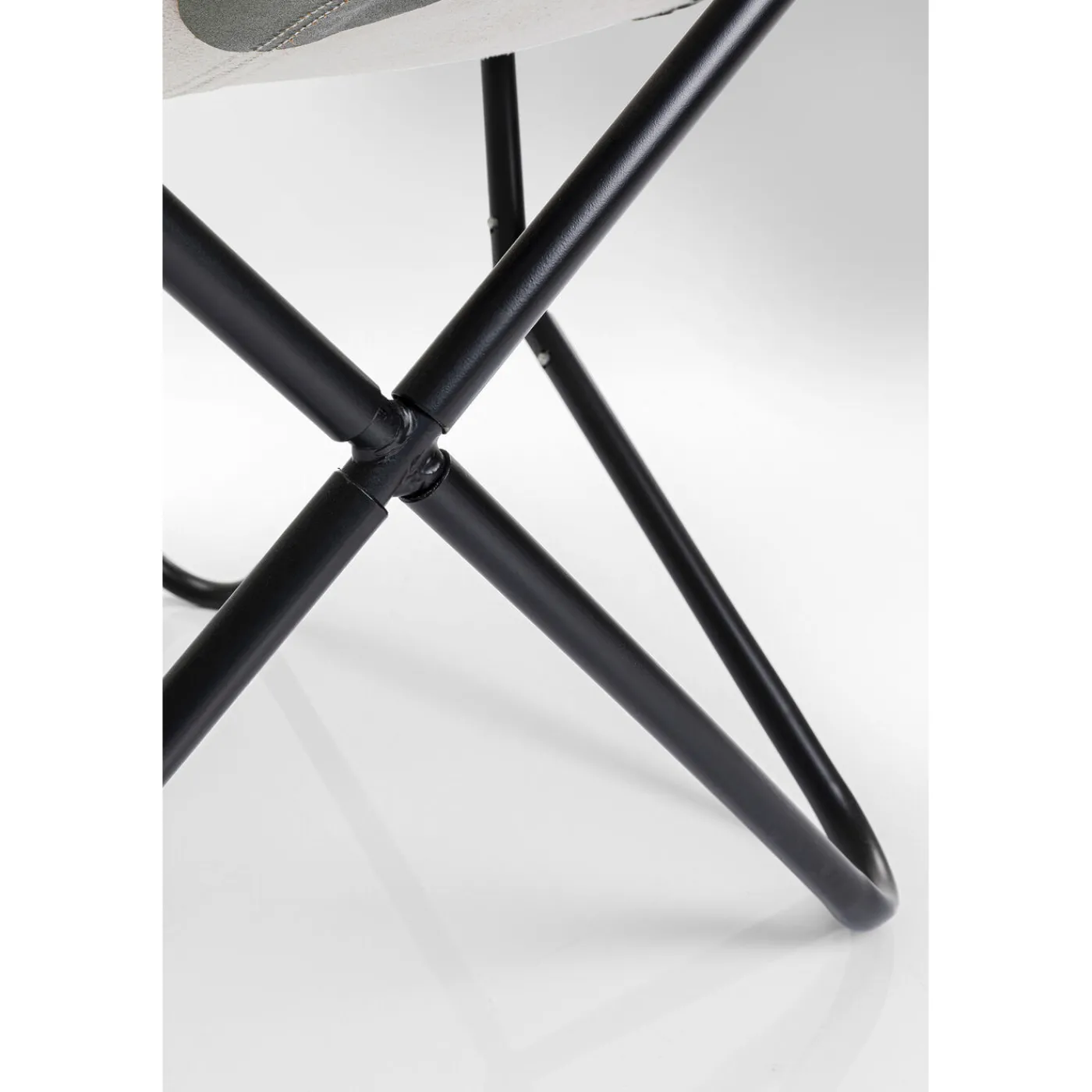 KARE Design Fauteuil California Cuir Kaki