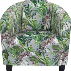 KARE Design Fauteuil Cigar Lounge Jungle Vert