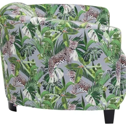KARE Design Fauteuil Cigar Lounge Jungle Vert