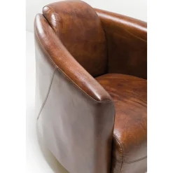KARE Design Fauteuil Cigar Lounge Marron