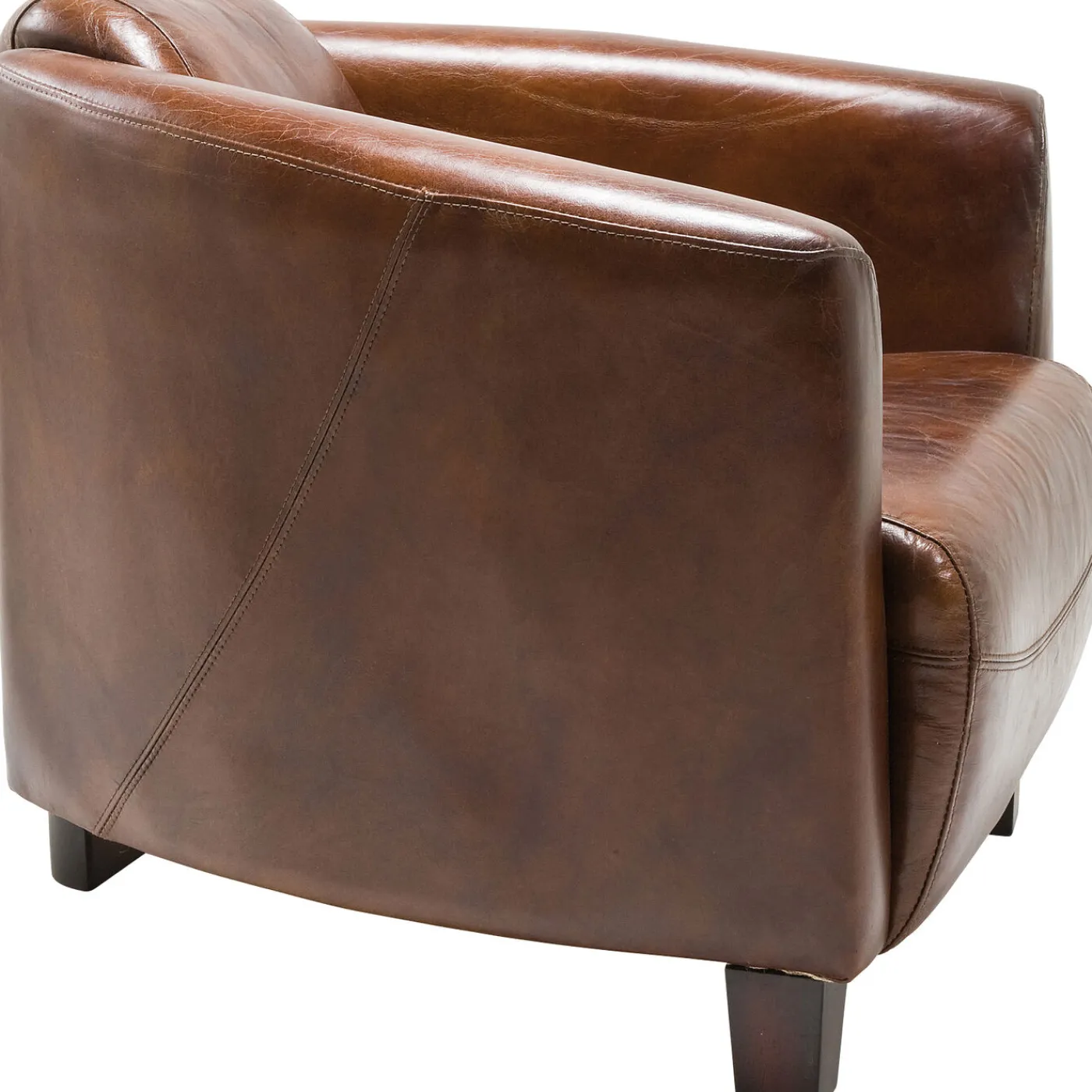 KARE Design Fauteuil Cigar Lounge Marron