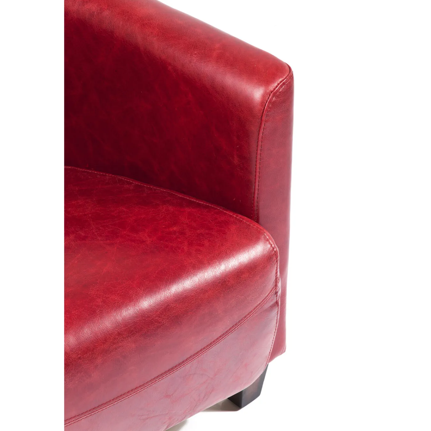 KARE Design Fauteuil Cigar Lounge Rouge