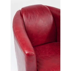 KARE Design Fauteuil Cigar Lounge Rouge
