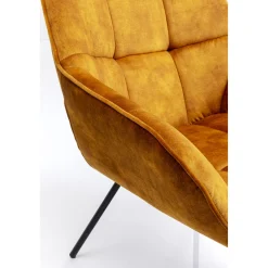 KARE Design Fauteuil Dave Ambre