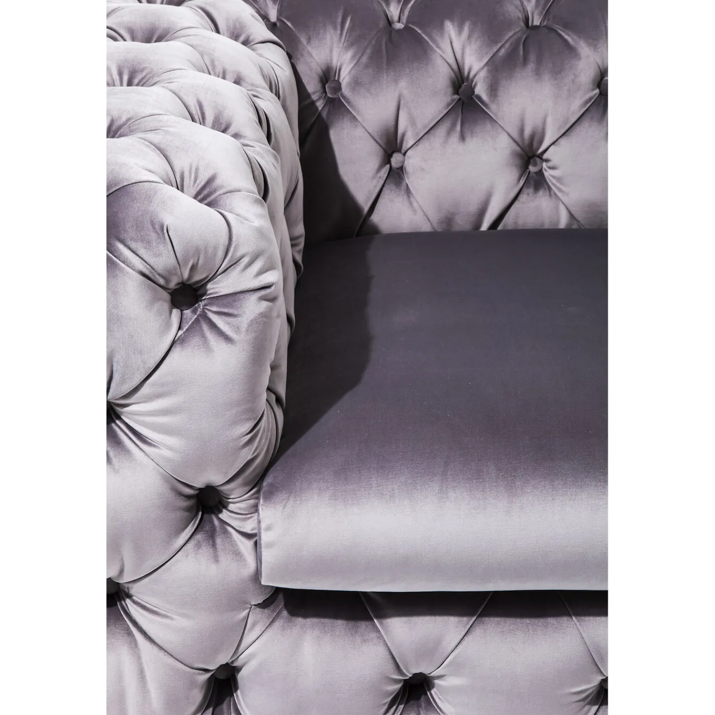 KARE Design Fauteuil Desire Gris Argente