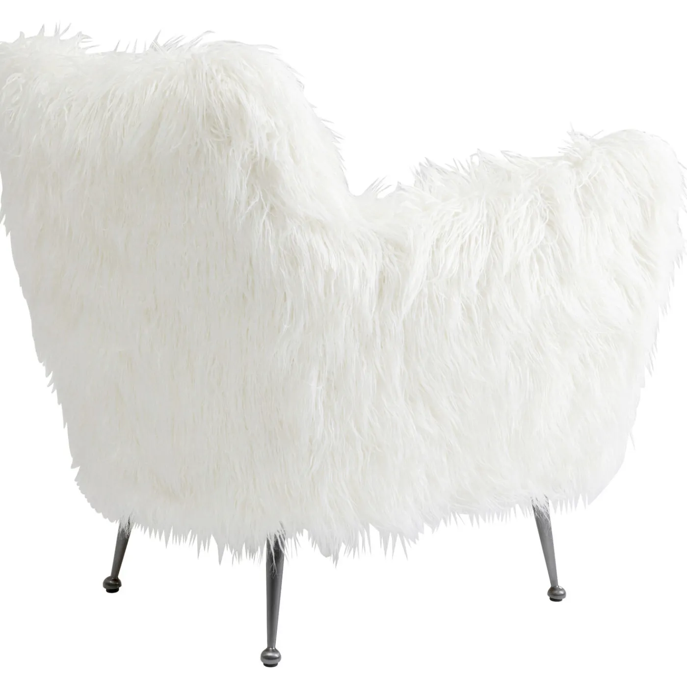 KARE Design Fauteuil Goldfinger Blanc