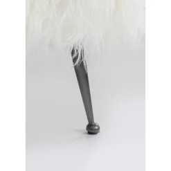 KARE Design Fauteuil Goldfinger Blanc