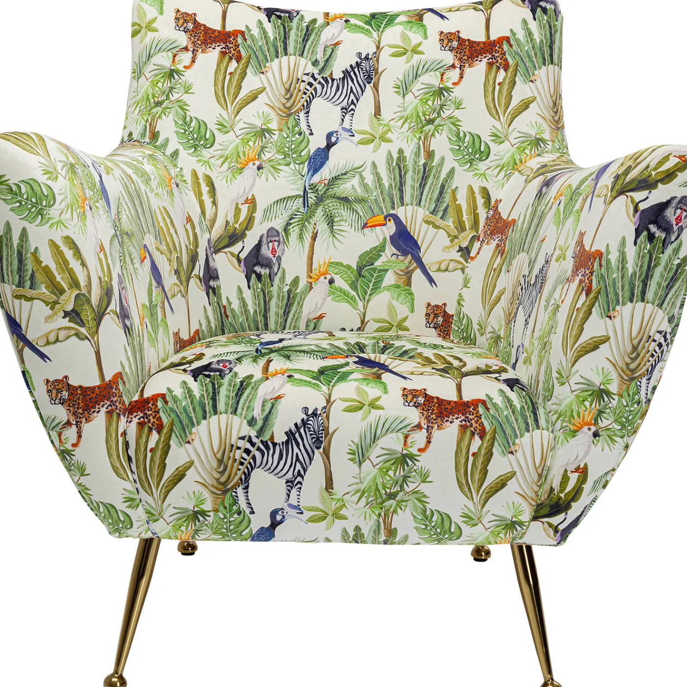 KARE Design Fauteuil Goldfinger Tropical