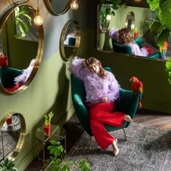 KARE Design Fauteuil Goldfinger Vert