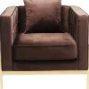 KARE Design Fauteuil Loft Marron
