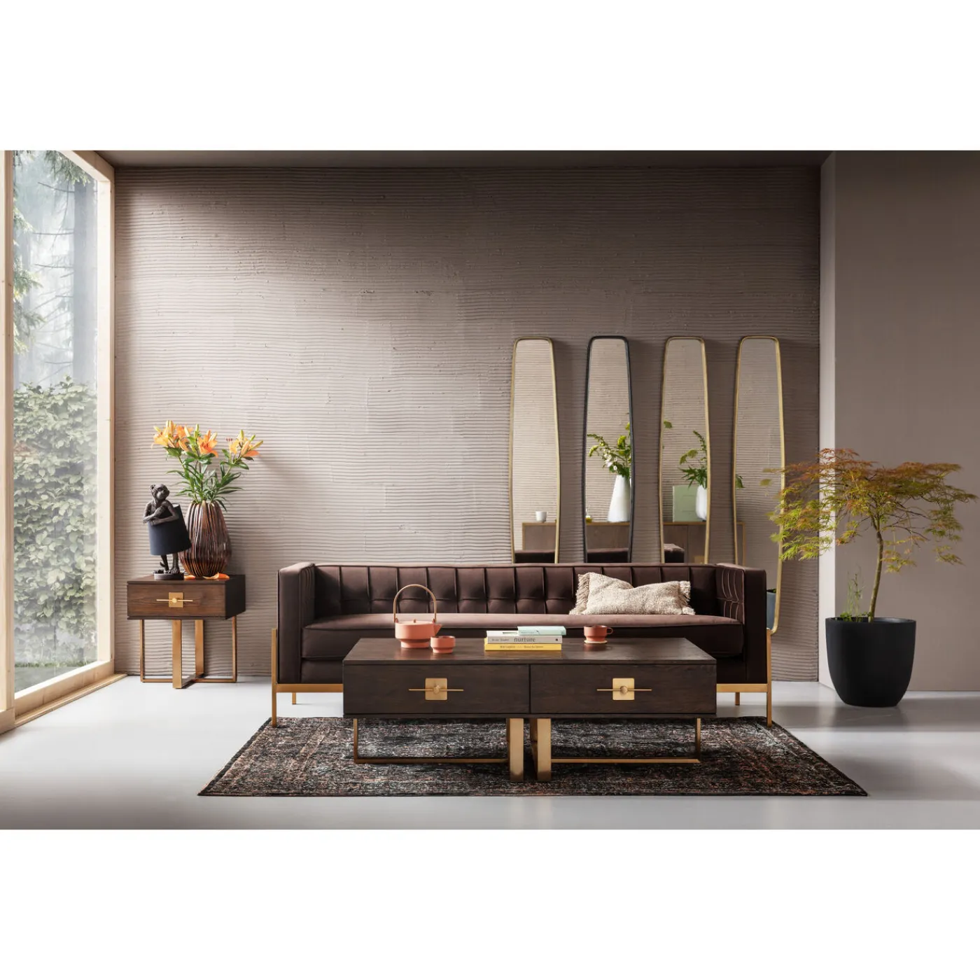 KARE Design Fauteuil Loft Marron