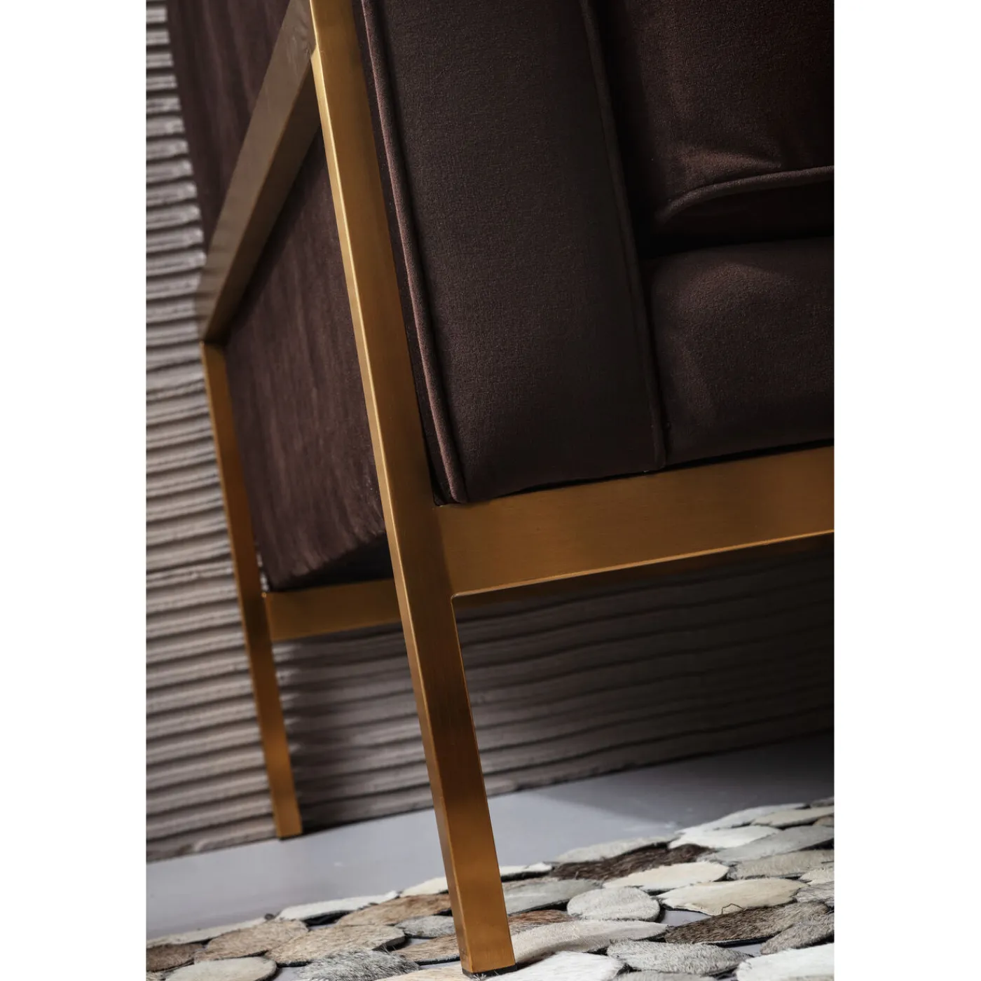 KARE Design Fauteuil Loft Marron