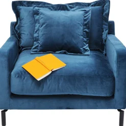 KARE Design Fauteuil Lullaby Petrole