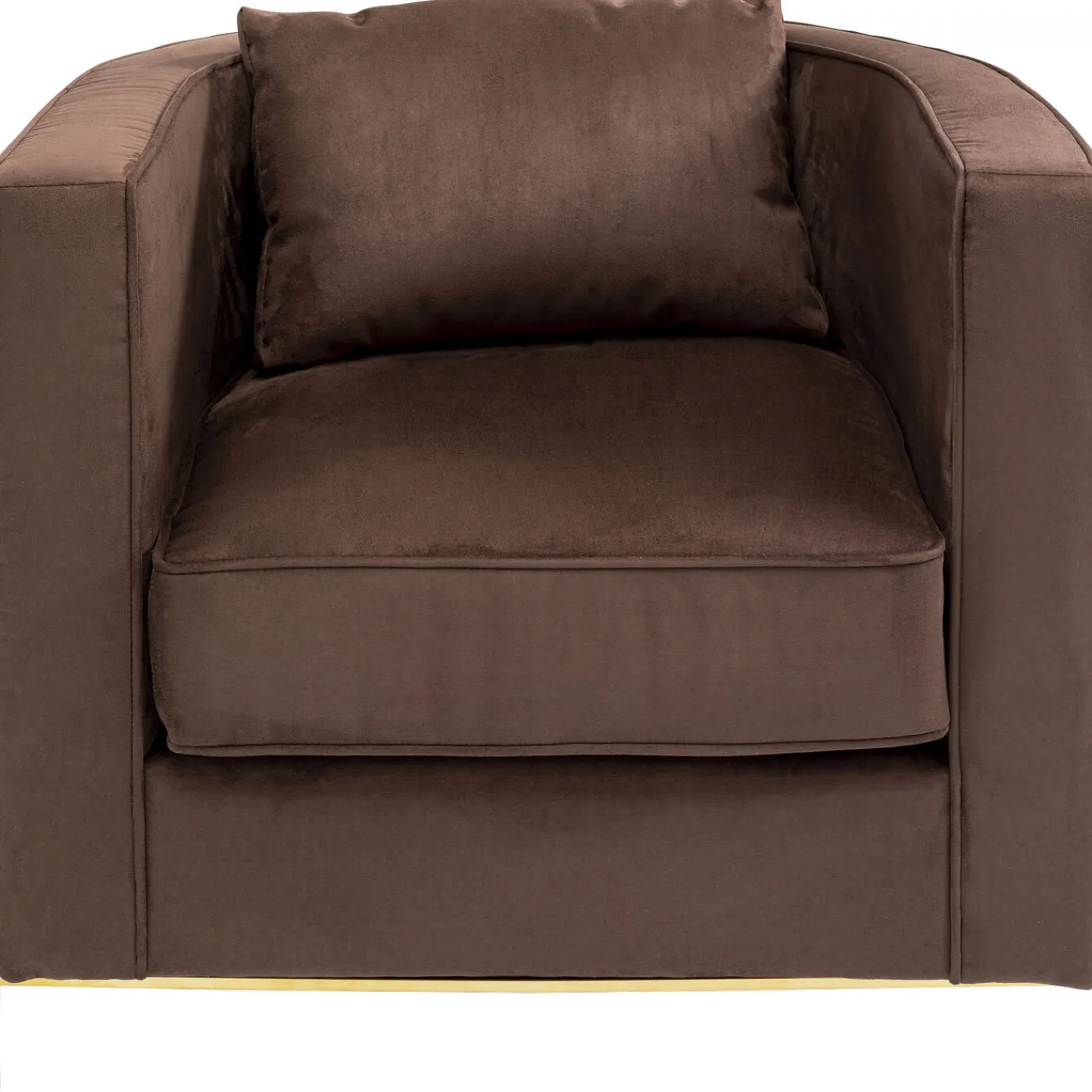 KARE Design Fauteuil Matteo Marron