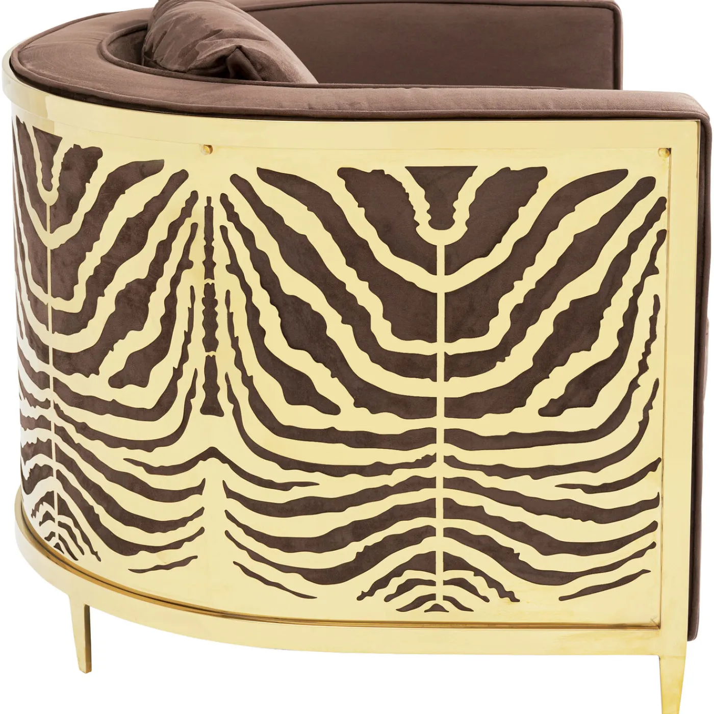 KARE Design Fauteuil Matteo Marron