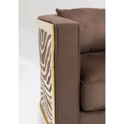 KARE Design Fauteuil Matteo Marron