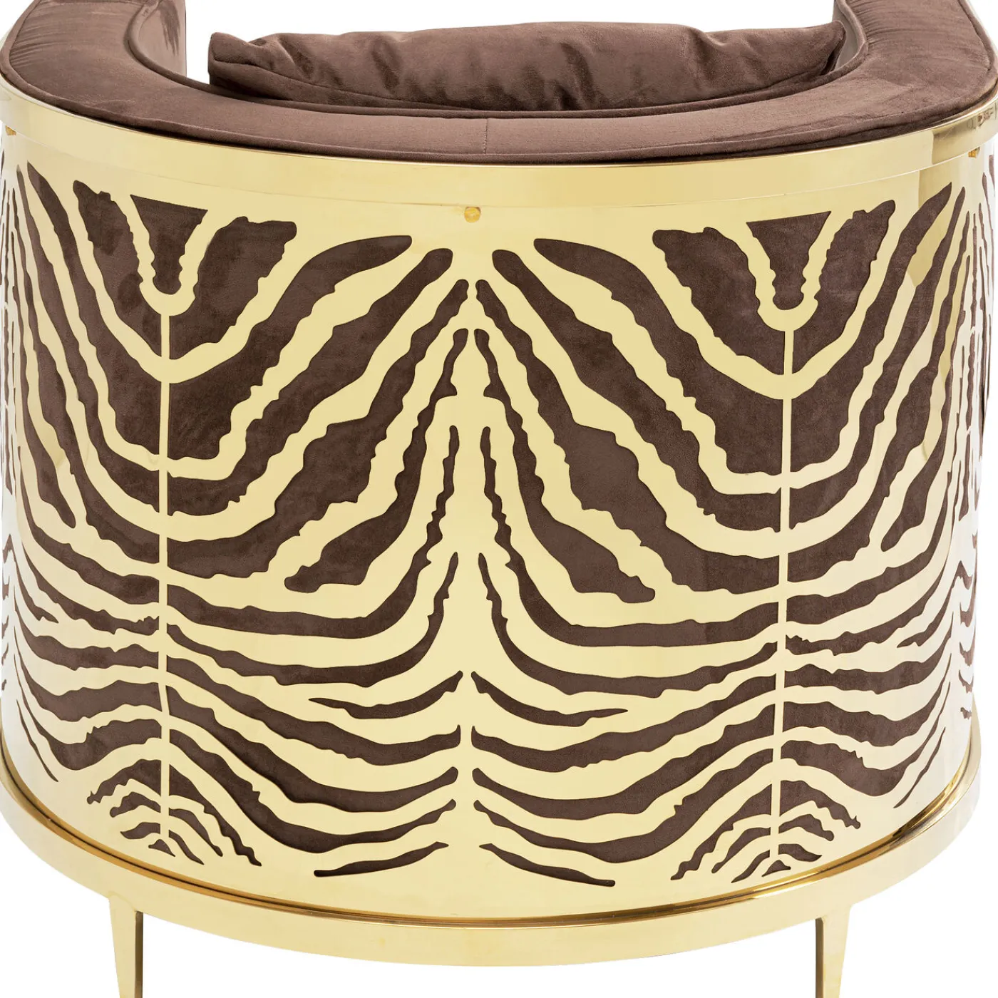 KARE Design Fauteuil Matteo Marron