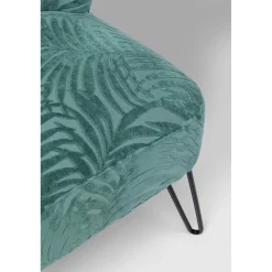 KARE Design Fauteuil Palm Springs Bleu