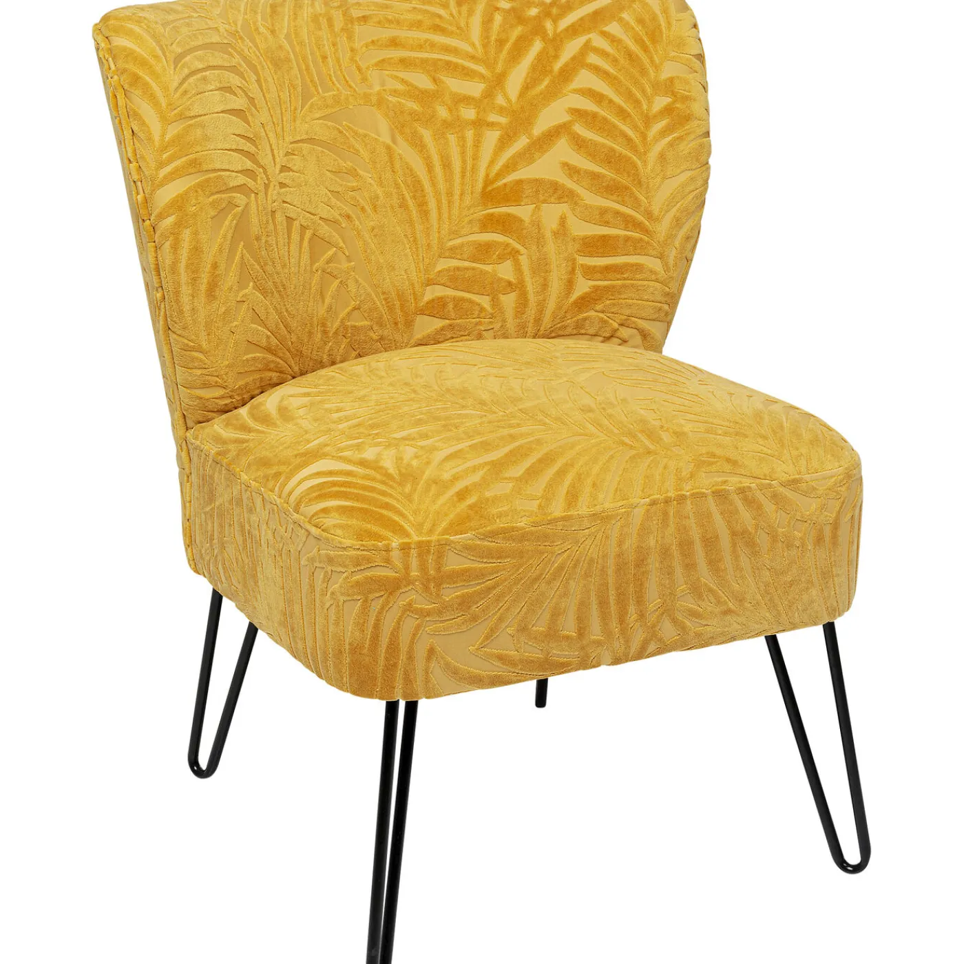 KARE Design Fauteuil Palm Springs Jaune