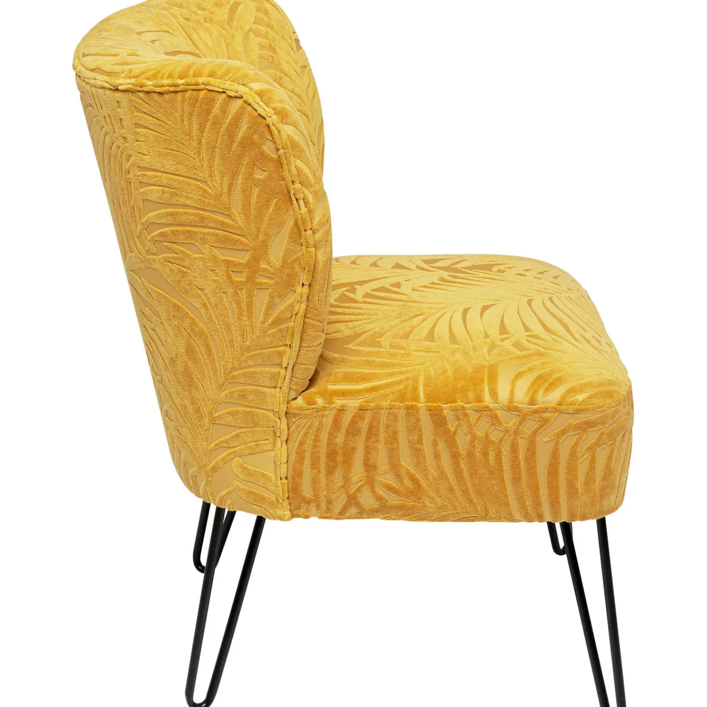 KARE Design Fauteuil Palm Springs Jaune