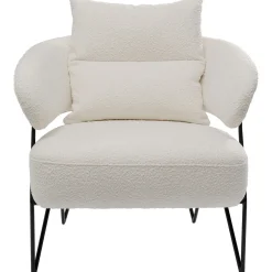 KARE Design Fauteuil Peppo Blanc