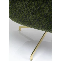 KARE Design Fauteuil Pivotant Bellini Vert
