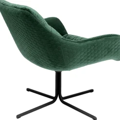 KARE Design Fauteuil Pivotant Bristol Vert