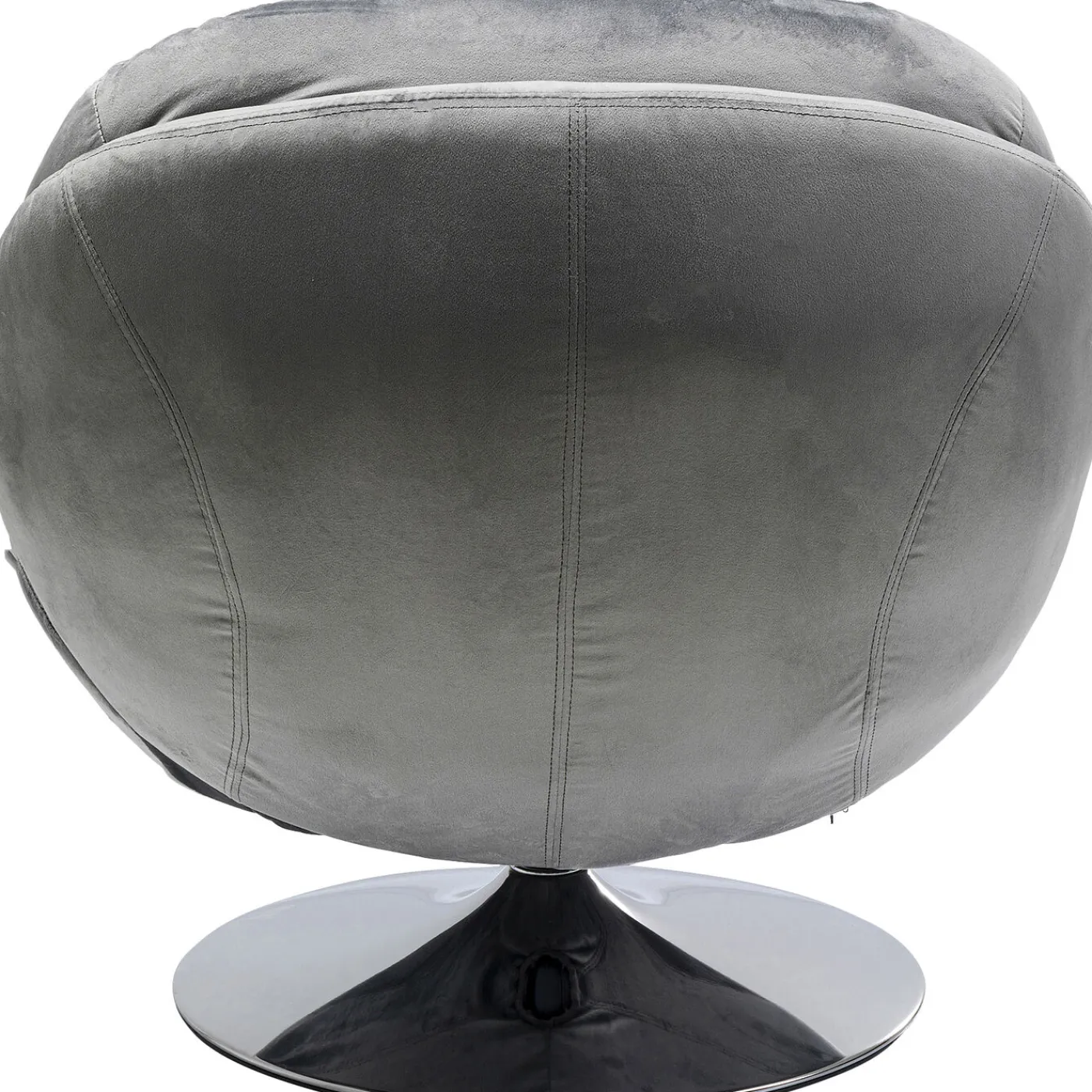 KARE Design Fauteuil Pivotant Cosy Gris