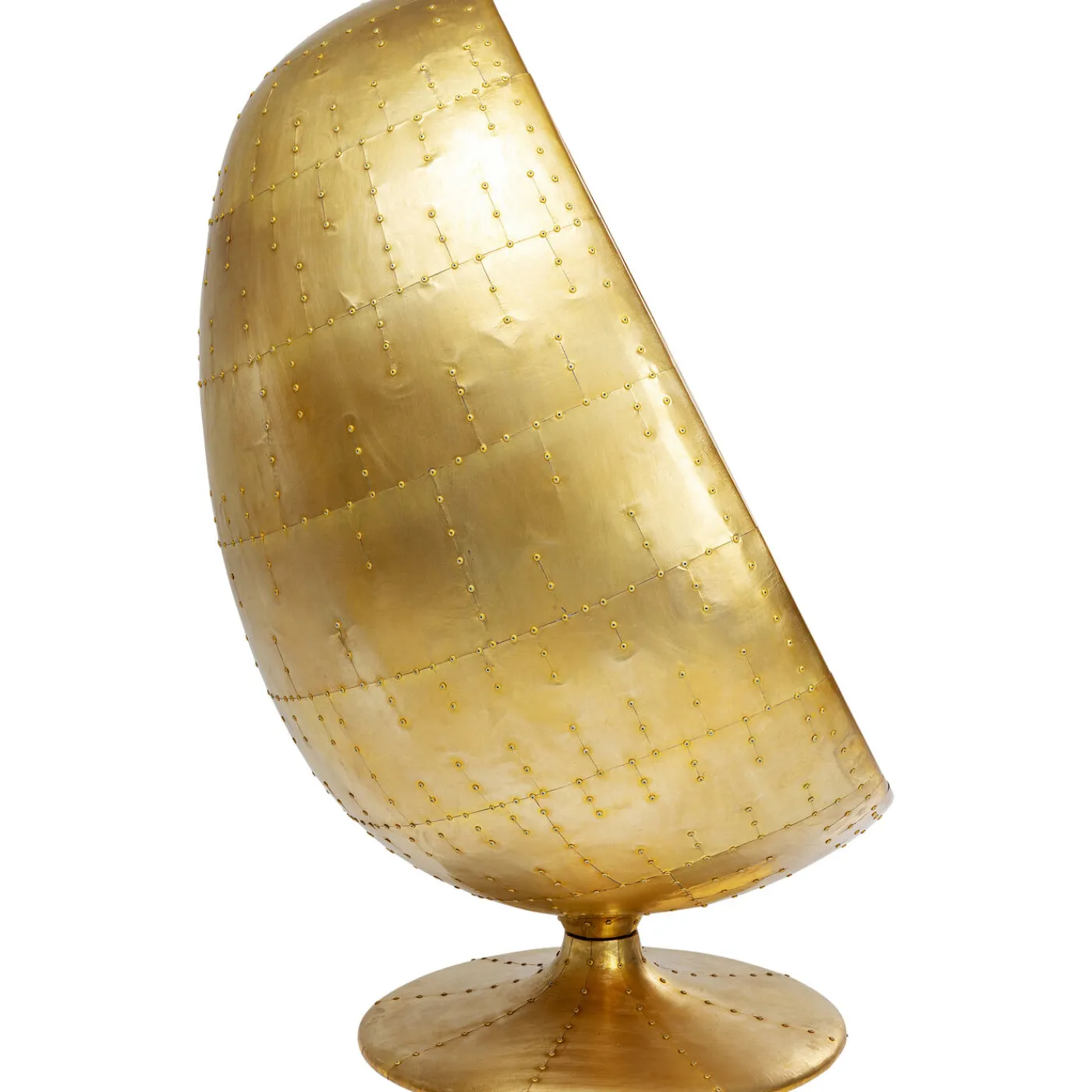 KARE Design Fauteuil Pivotant Eye Ball Laiton