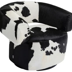 KARE Design Fauteuil Pivotant Maye Cow