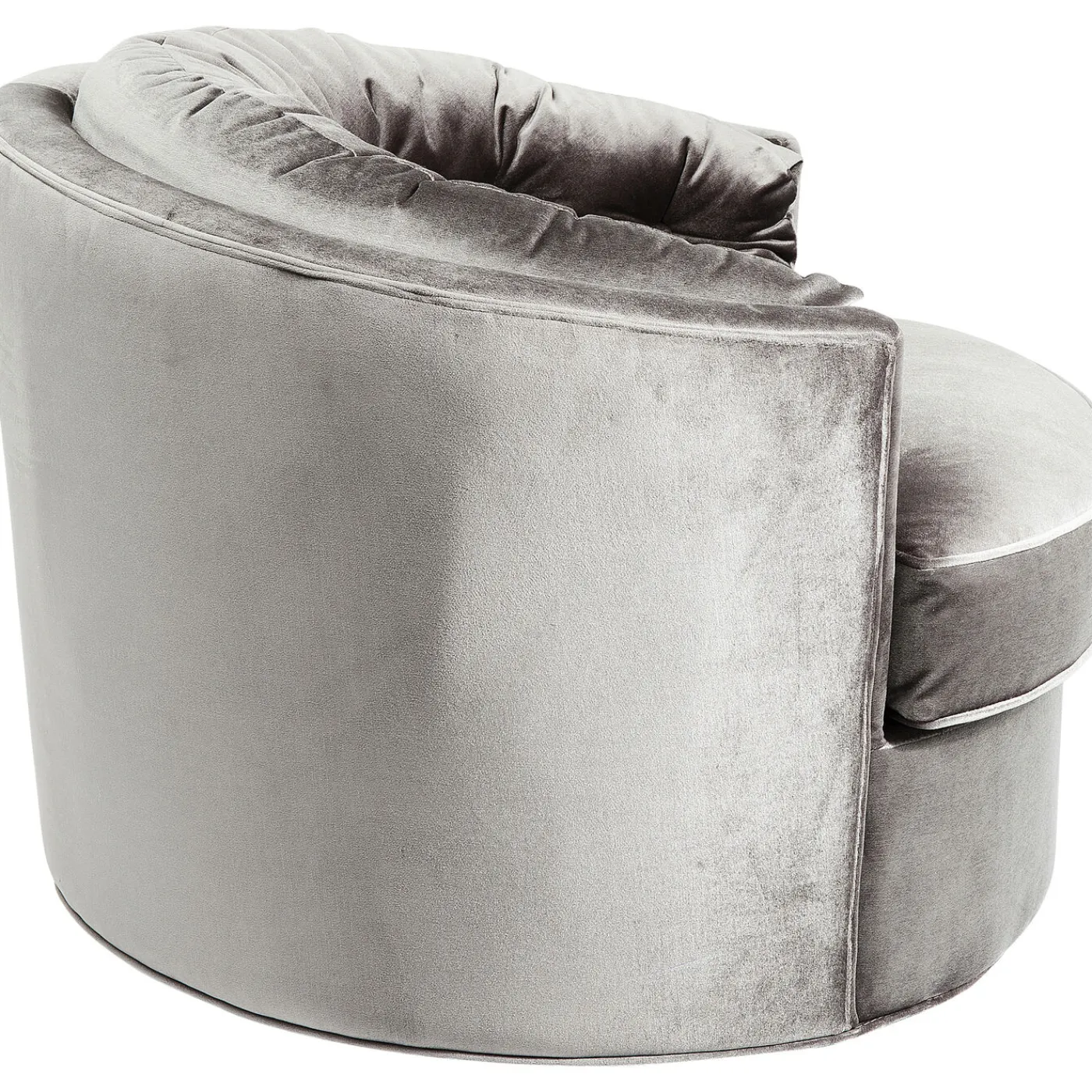 KARE Design Fauteuil Pivotant Music Hall Gris