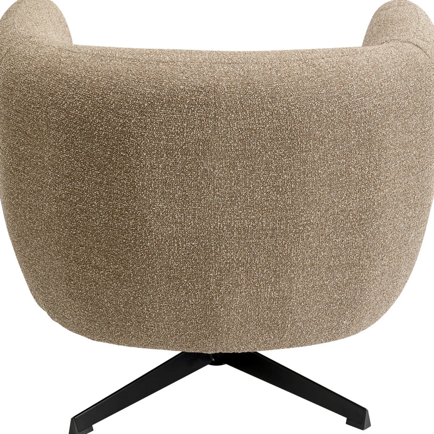 KARE Design Fauteuil Pivotant Peony Beige