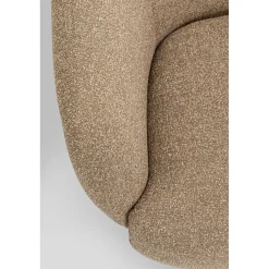 KARE Design Fauteuil Pivotant Peony Beige