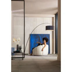 KARE Design Fauteuil Pivotant Peppo Lounge Blanc