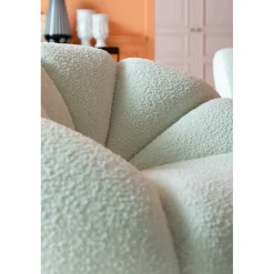 KARE Design Fauteuil Pivotant Peppo Lounge Blanc