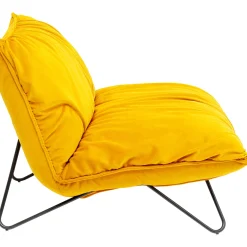 KARE Design Fauteuil Port Pino Jaune
