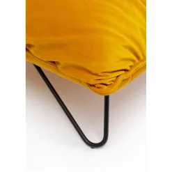 KARE Design Fauteuil Port Pino Jaune