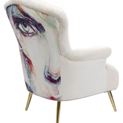 KARE Design Fauteuil Portrait Creme