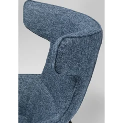 KARE Design Fauteuil Relax Granada Bleu Fonce