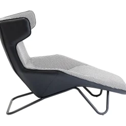 KARE Design Fauteuil Relax Granada Noir-Blanc