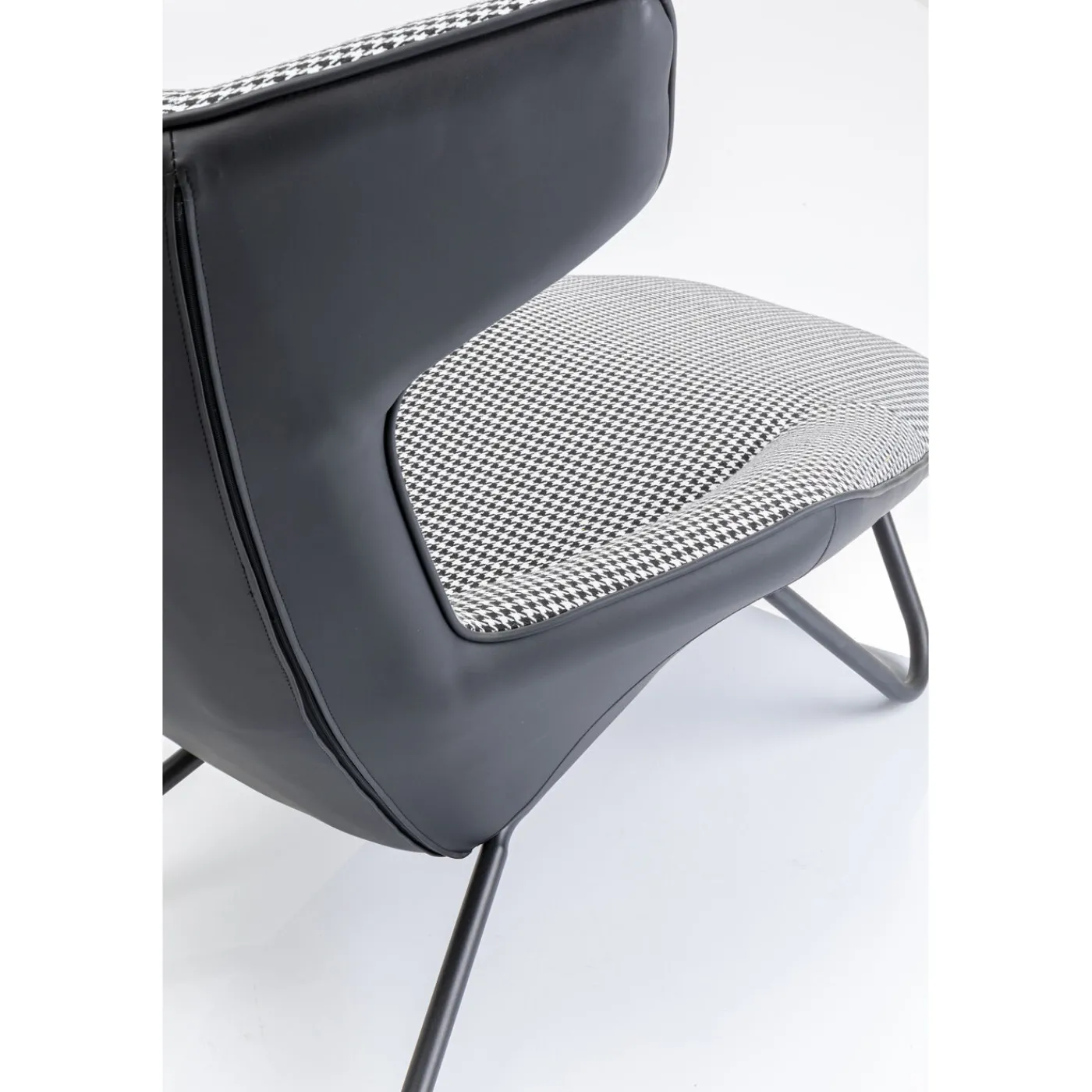 KARE Design Fauteuil Relax Granada Noir-Blanc