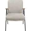 KARE Design Fauteuil Ryan Gris