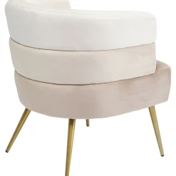 KARE Design Fauteuil Sandwich Creme